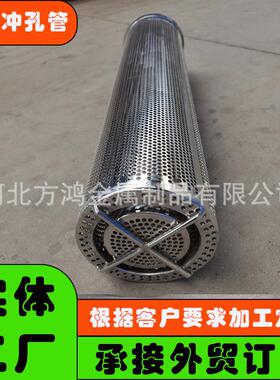现货 304不篮锈钢式过过滤器网3袋16金属冲孔滤网DMV筒 冲孔管