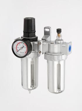 尚工SFC200/300/400气动空压机气源处理器油水分离器S空气过滤器