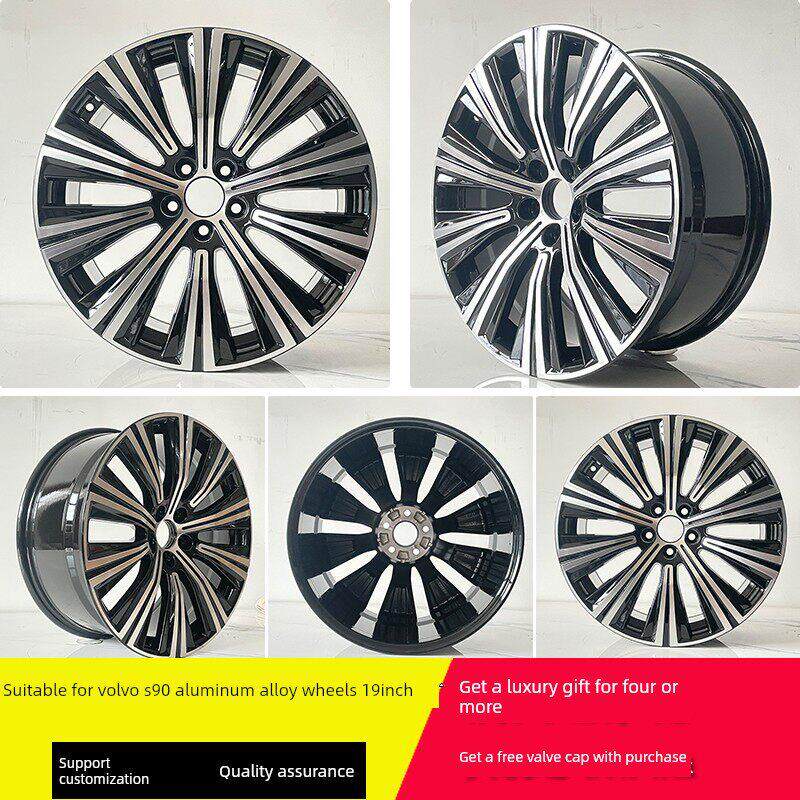 适用沃尔沃S90原装款19寸轮毂沃尔沃S60S90S80V60V40改装升级锻造