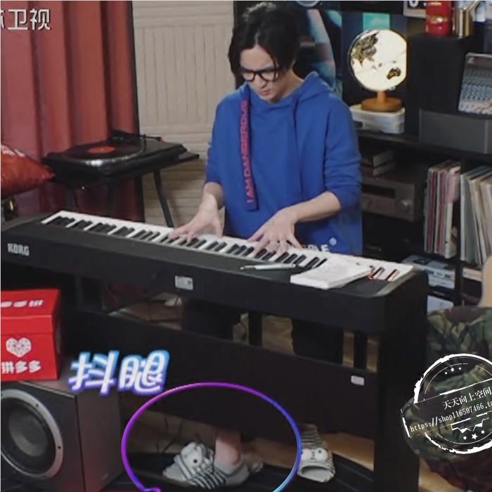 无限歌薛之谣季OXA谦同款拖鞋情侣搞怪棉亚麻男女夏可爱居家室内