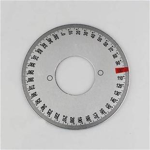 刻度盘无孔手轮圆形分度标识盘外径150x0x2A005