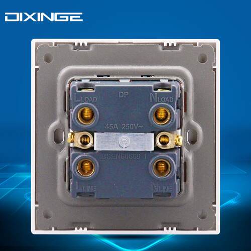 A8双刀双断双极大功率浴霸 流墙壁开关指示灯 86型45A149带大电开