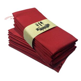 Thick Cloth Napkins Linen Cotton口布新春新家厚实棉麻餐巾布