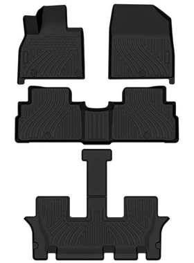 适用于20-23款帕里斯帝Palisade脚垫汽车脚垫高品质全TPE后备箱垫