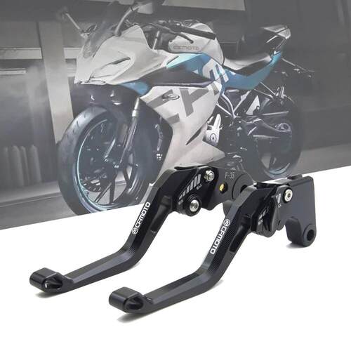 适用春风150NK 250NK/SR 400NK改装二指刹车拉杆省力离合把手牛角