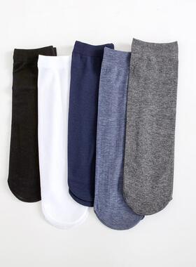 丝袜男式天网袜薄男黑色男士中筒袜子丝光袜薄款透气冰丝防臭