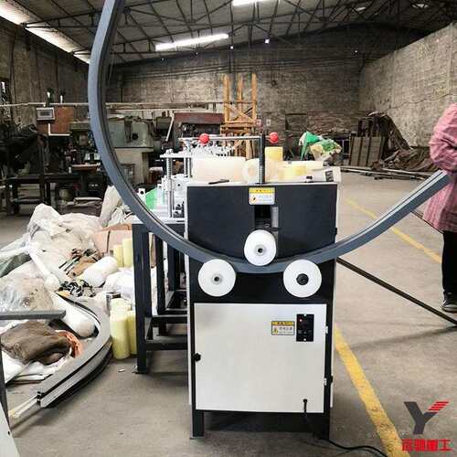 无划痕铝制圆框成型机 铝型材滚圆机 一次成型铝条卷圆设备