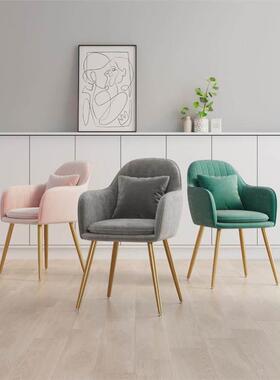 bedroom desk make-up stool back simple dressing table chair