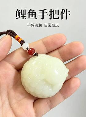 年年有鱼锦鲤鱼手把件家居桌面装饰品送朋友生日礼物茶宠创意礼品