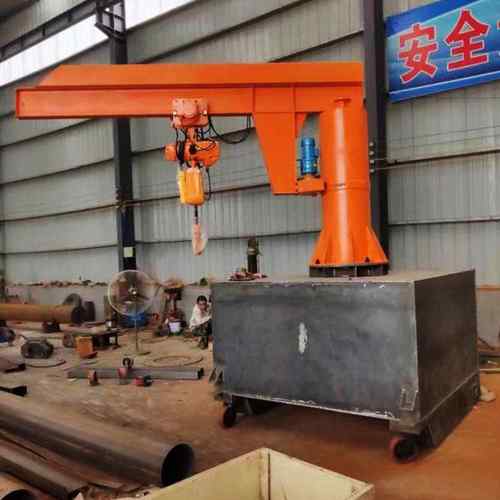 小型定柱式悬臂吊1吨2吨吨悬臂吊工业用仓库用可旋转遥控悬臂吊