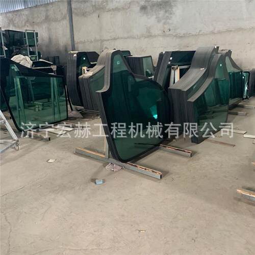 住友SH210-5 SH200-5挖掘机 玻璃 钢化 夹胶 推拉 前后挡 右大臂