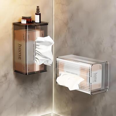 Wall-mounted Tissue Box for Home Use, Suitable for Storing F
