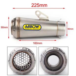 Universal Motorcycle ARROW Exhaust Muffler DB Killer GP Moto