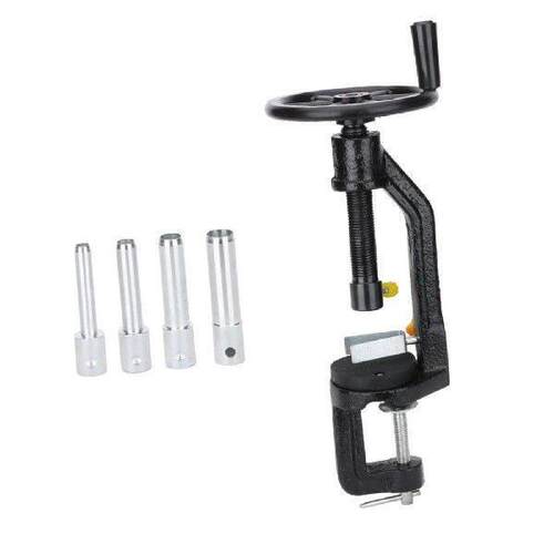 Manual Hole Punch Rubber Stopper Borer Tool Kit Laboratory