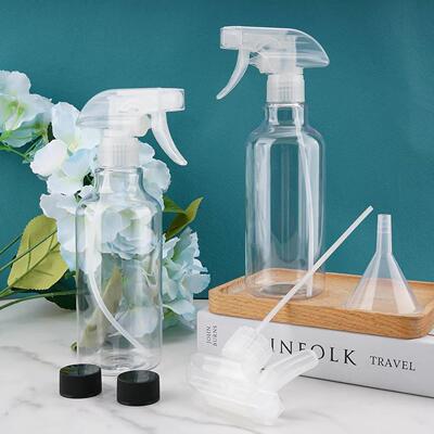 1 Pack Plastic Spray Bottles Empty Spray Bottle 16.9oz/500ml