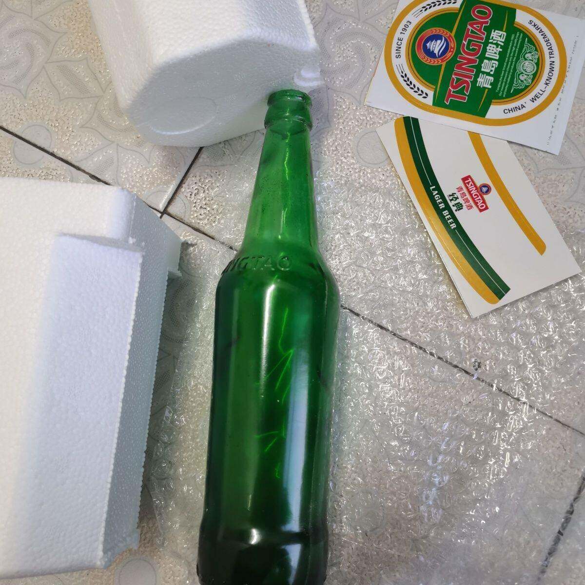 道具啤酒瓶装恶搞特技道具影视道具直播假酒瓶假啤酒瓶杂技道具
