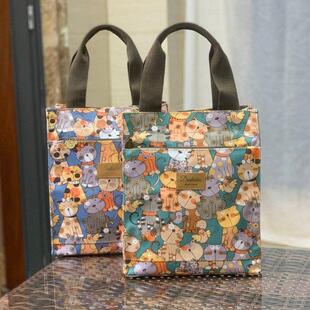 工作带餐，大号午餐袋，手提袋，铝箔手提袋，防水防油保温饭盒袋