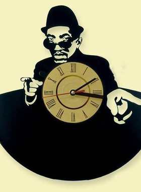 the Godfather of Ska教父黑胶唱片挂钟led夜灯黑胶挂表