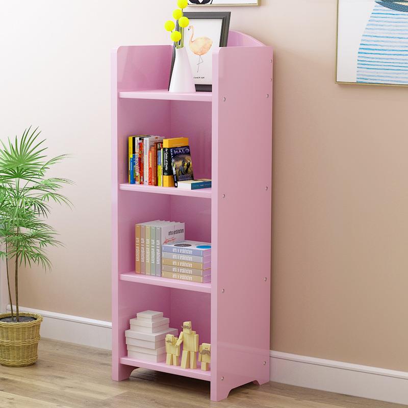 简易组合书架儿地童学生园置物PUV架幼儿落小书创意柜儿童小书架