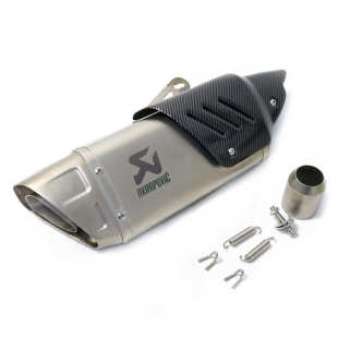 摩托车天蝎斜四角排气管改装 适用贝纳利黄龙600GSX250Ninja400