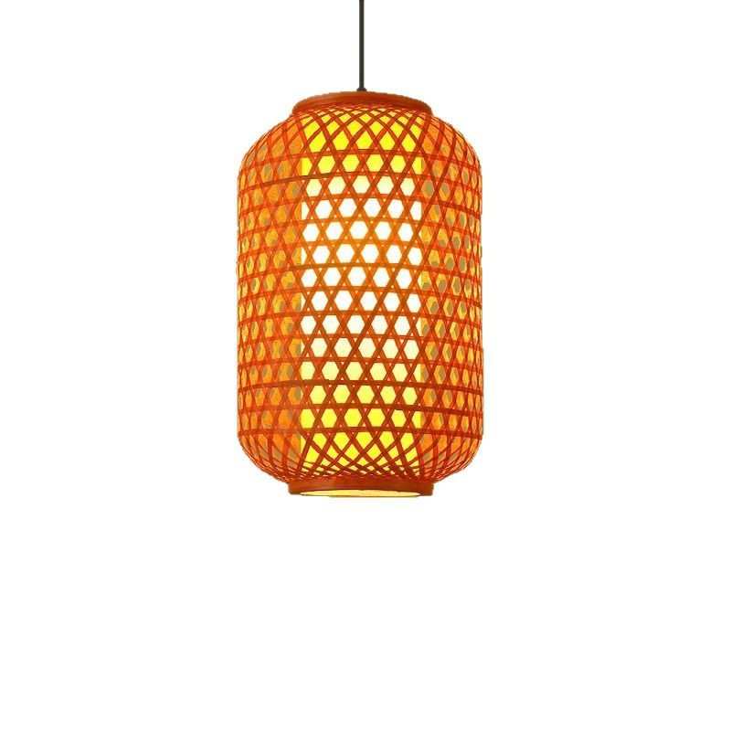 佳鹊竹灯笼复古竹编灯笼中秋会展LOGO餐厅饭店火锅店灯笼竹艺吊灯