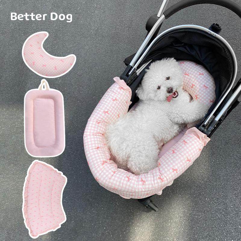 宠物外出推车边缘垫配件三件套坐垫防脏围挡靠枕宠物推车防脏垫子,宠物/宠物食品及用品,狗窝/屋/帐篷/沙发,淘宝优惠券,粉丝福利购,淘宝优惠卷