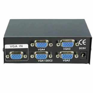 200MHZ 跨境货源4PORT 1X4VGA SPLITTER SWITCH VGA