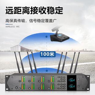 一八无线拖会议话筒鹅颈式 620台桌面杆短演讲方会议室专业麦 讲DN