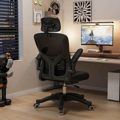 电脑椅舒适久坐家用办公椅人体工学学习椅职员宿舍电竞座椅书桌椅