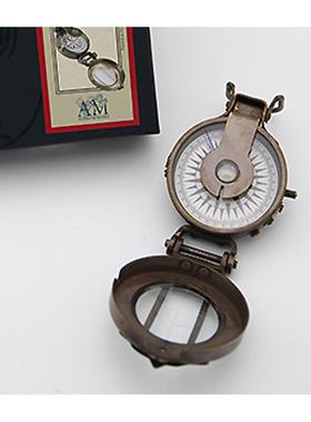 欧洲进口荷兰AM复古家居旅游航海铜饰品摆件礼品指南针指北针罗盘