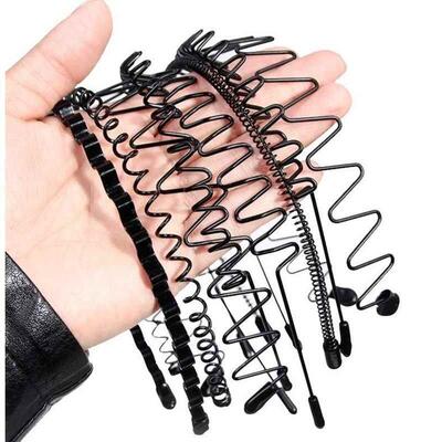 Korean head accessories simple adult male hair band sports