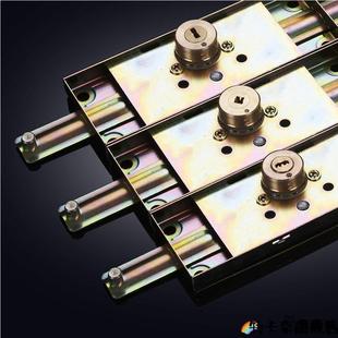 包邮卷闸门锁 防盗锁十字卷帘门锁 卷闸门锁装锁转闸门中间