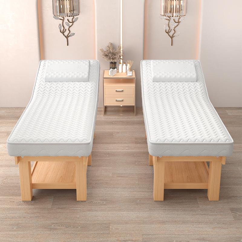 实木乳胶美容床美容院按摩床理疗床采耳纹绣美睫艾灸推拿床