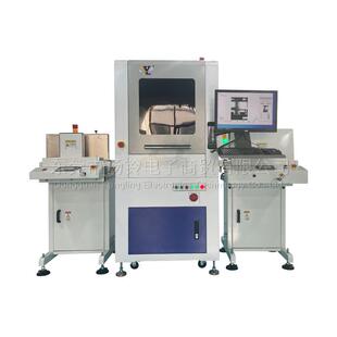 图像识别塑胶镭射打码 301PCD在线镭雕机金属材质 雕刻字机JGHZX