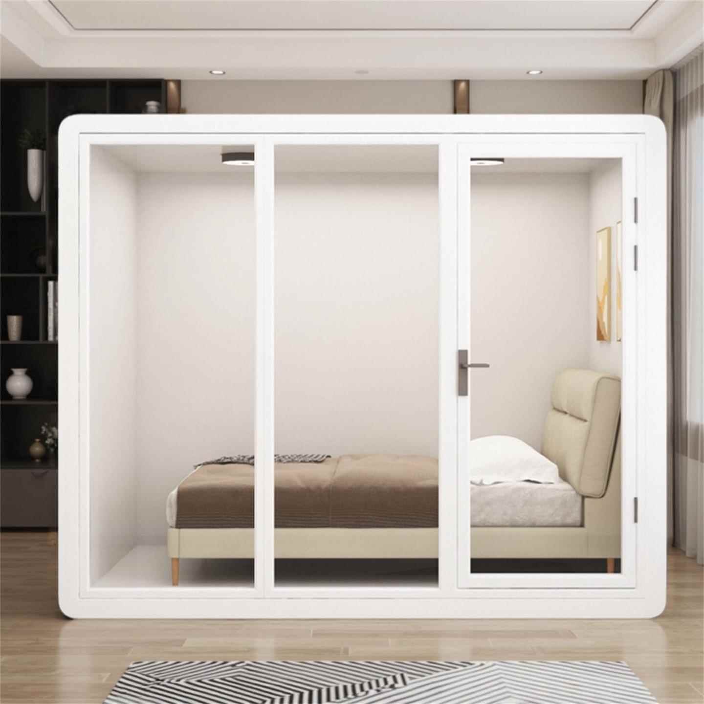 移动隔音房家用睡觉隔音仓睡眠舱录音棚学习室直播间静音舱钢琴房