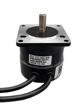 57直流无刷电机24V60W3000转机身长55MM高转速高性能有霍尔低噪音