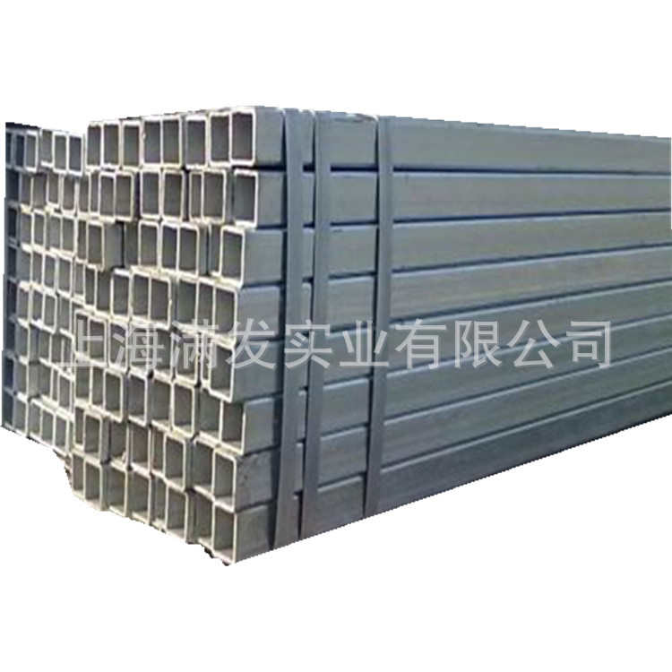 镀锌钢带管100*50*4.5镀锌方管Q235B大口径厚壁热轧方矩管
