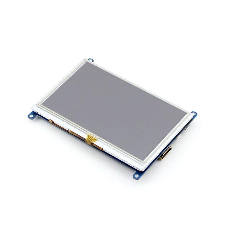 树莓派4代B型/3B+ 5寸HDMI LCD 显示屏 显示器 电阻触摸屏