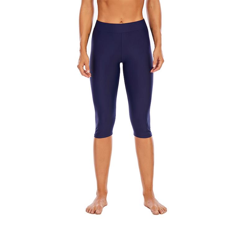 bottoms pants Large trunks high swimsuit womens swimming