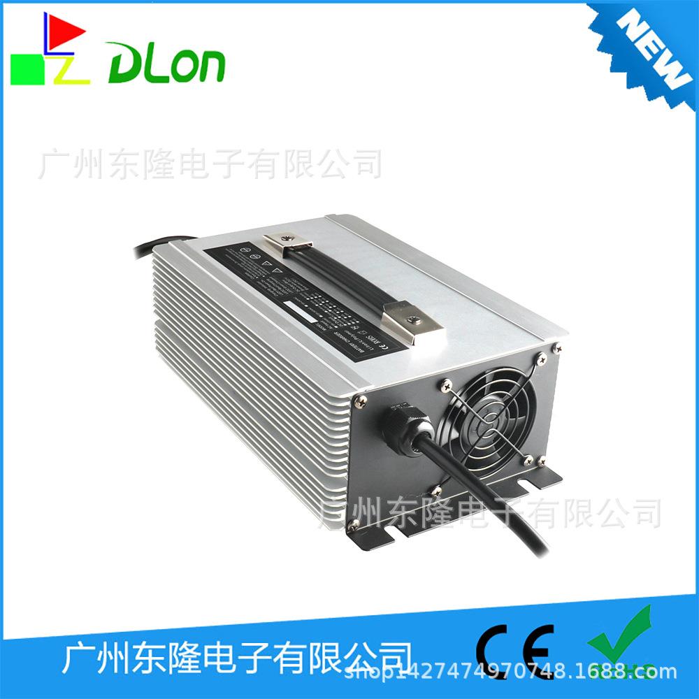 DL-2000全自动三段式智能车载充电器24V50A 7串29.4v锂电池充电机