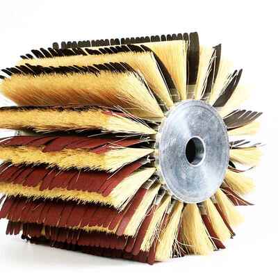 美创定制BSA砂光机毛刷辊 台式 剑麻砂纸毛刷棍 家具打磨砂光刷辊