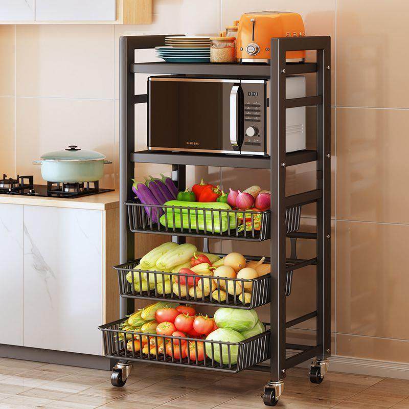 厨房蔬菜置物架落地多层菜篮子收纳架多功能菜架子锅具储物架用品,厨房/烹饪用具,厨房置物架/置物柜/角架,淘宝优惠券,粉丝福利购,淘宝优惠卷