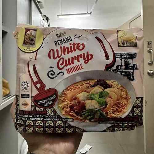 全球十大进口麦可利方便面汤面马来西亚MyKuali槟城白咖喱泡面