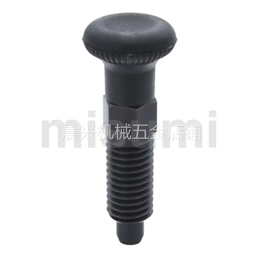 细牙螺纹加长复位型旋钮柱塞 分度定位销 PXAL6 PXKL8 10 12 16