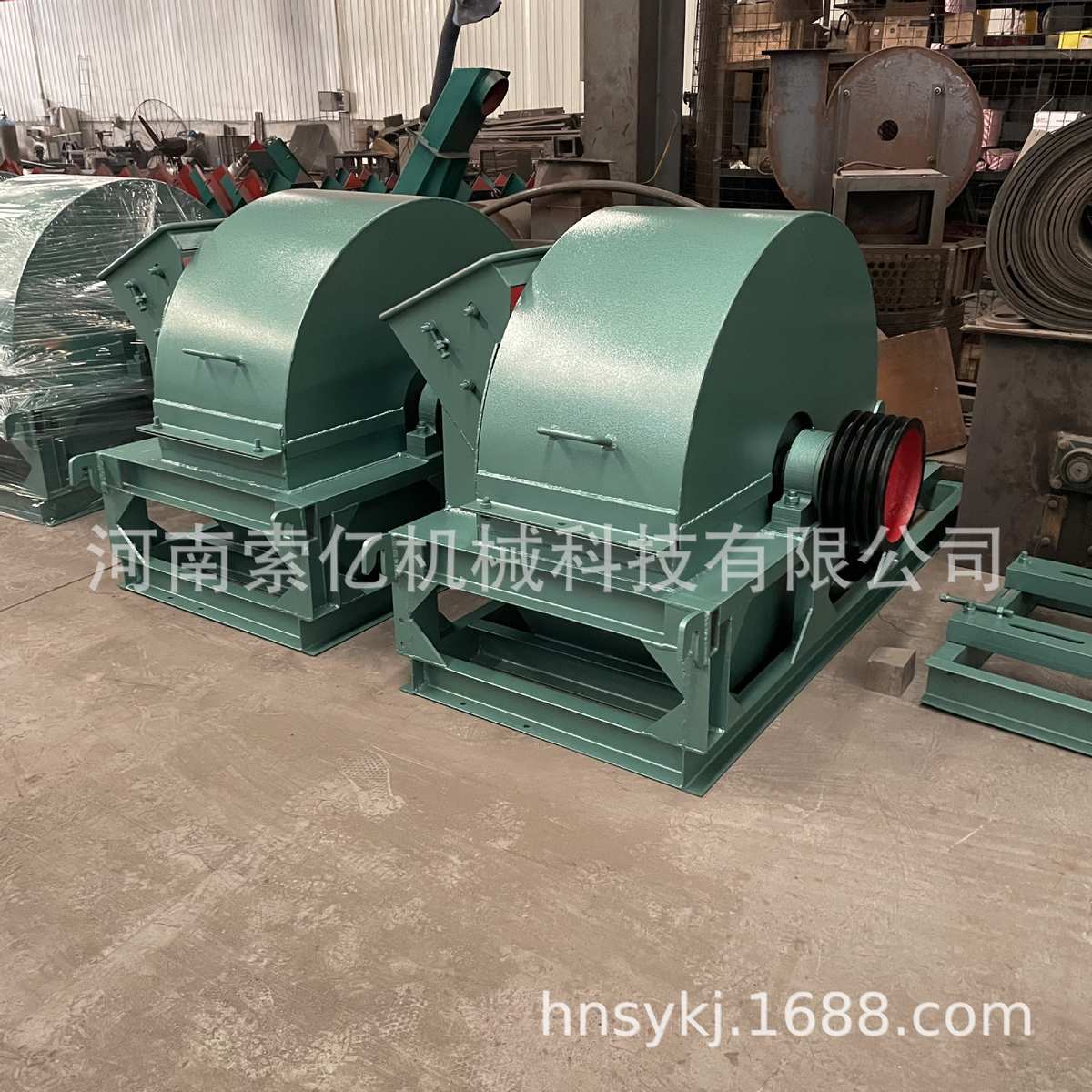 大型木材破碎机园林业机械 移动型果园林碎枝机 树枝树叶粉碎机