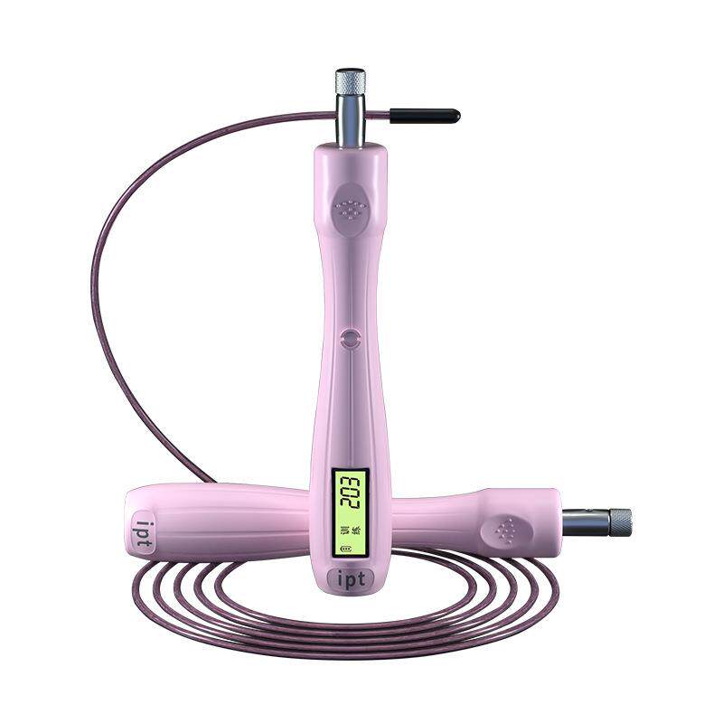 IPT-806智能跳绳 健身男士女性运动中考专用电子计数竞速钢丝跳绳