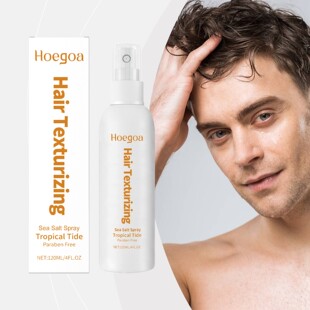 HOEGOA Himalayan Sea Salt Volumizing Hair Spray for Long-las