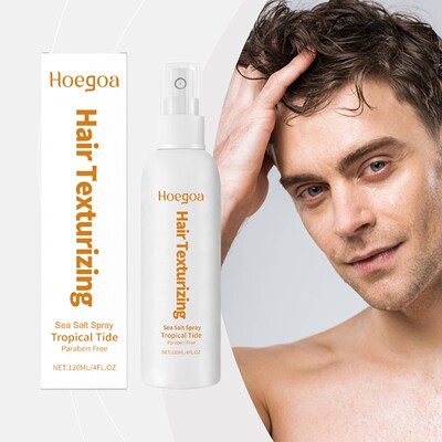 HOEGOA Himalayan Sea Salt Volumizing Hair Spray for Long-las