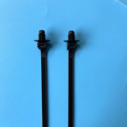 耐寒157-00084螺纹头扎带6*180mm500条/包汽车钣金孔6.0-6.5mm