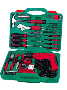 鑫达58PCS件电钻组合工具电器通讯仪器维修组套XD-0058Z